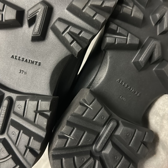AllSaints Harlee Lug Sole Chelsea Boots Size 37.5 - Picture 9 of 10
